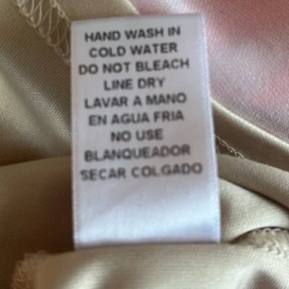 Entro Tan and Pink Watercolor Romper - Picture 7 of 7